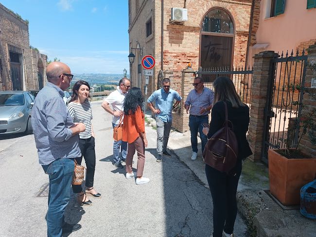 sopralluogo piazza d'albenzio