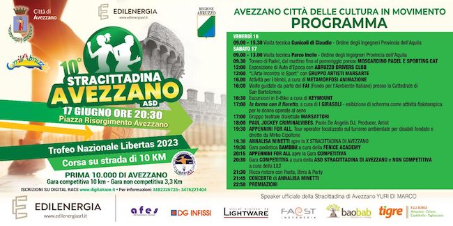 stracittadina di avezzano 2023