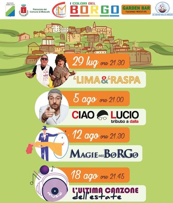 i colori del borgo 2023