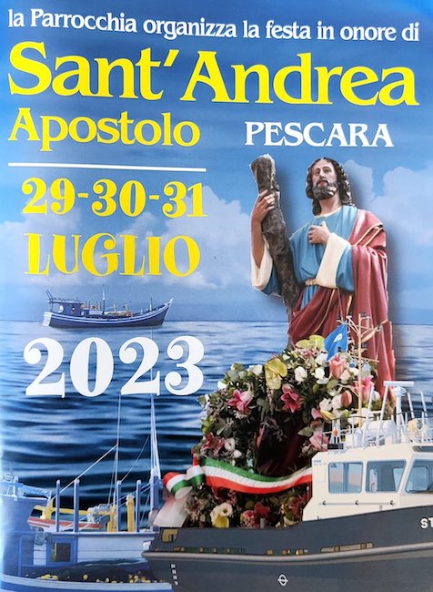 locandina festa sant'andrea 2023