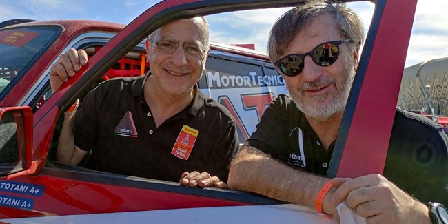 I fratelli Tito e Silvio Totani pronti a correre la quinta Dakar