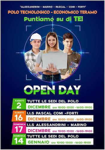 open day teramo dicembre 2023