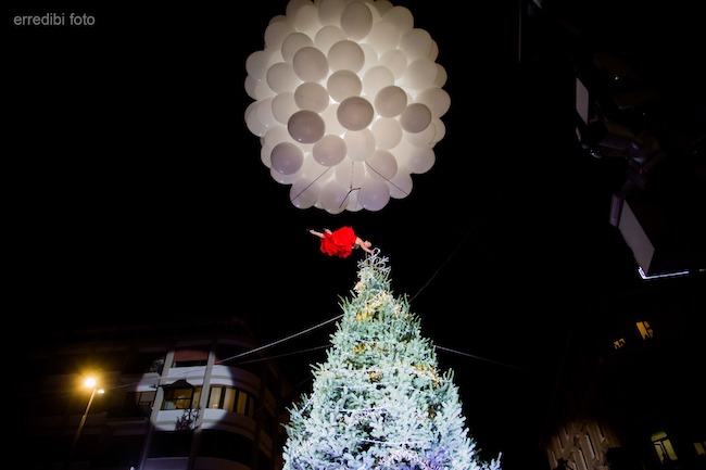spettacolo albero di natale