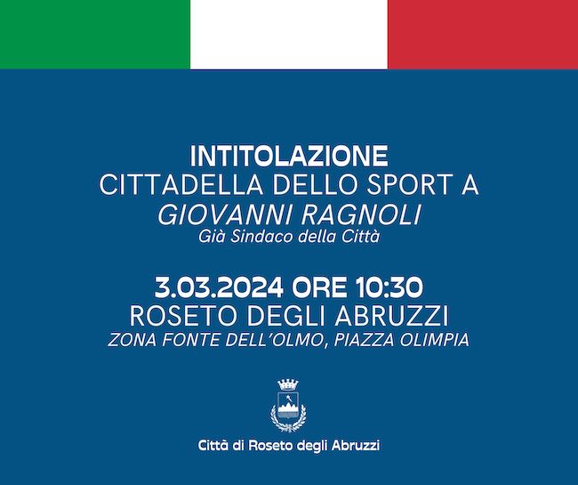 intitolazione cittadella roseto