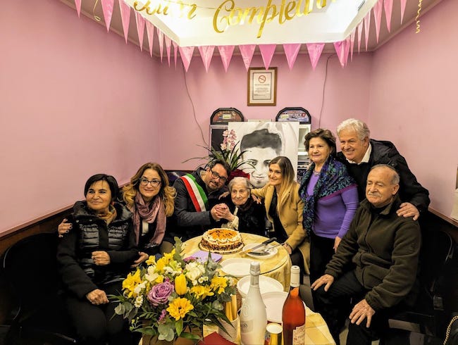 italia palmucci 108 anni