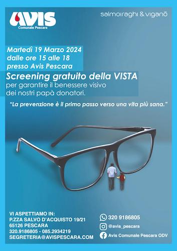 screening gratuito vista