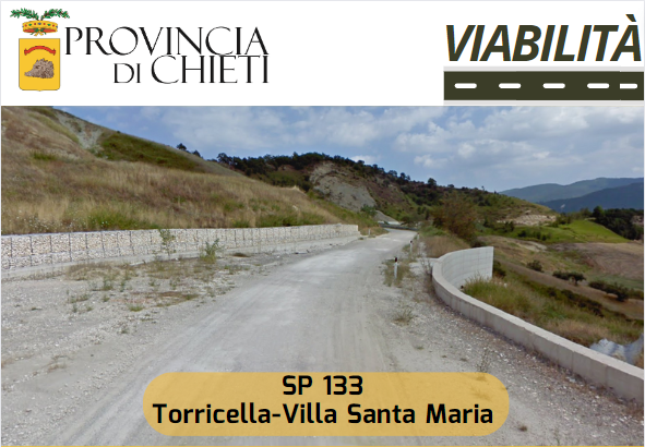 sp 133 torricella peligna-villa santa maria