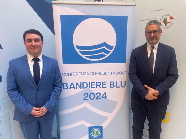 Della Gatta Barisano bandiera blu