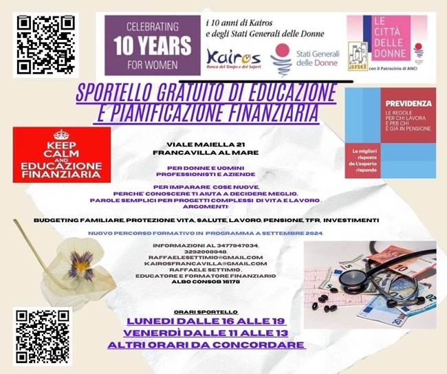 educazione finanziaria locandina