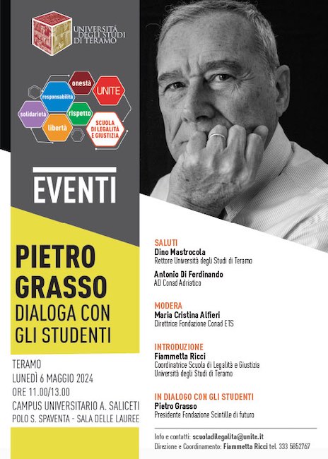 pietro grasso unite 6 maggio 2024