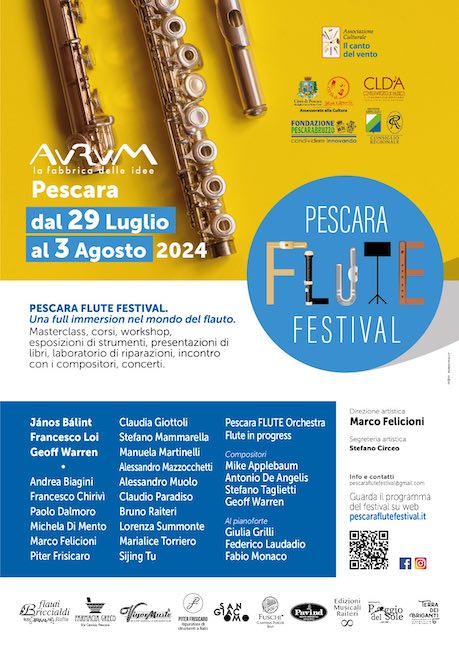 pescara flute festival 2024