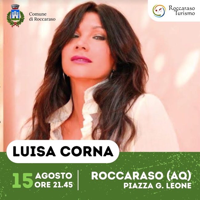 Luisa Corna a Roccaraso, concerto del 15 agosto 2024