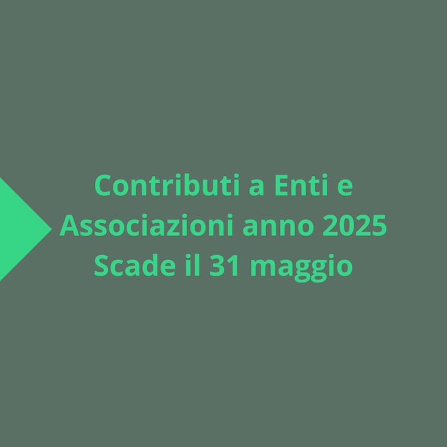 Bando per contributi a Enti e Associazioni