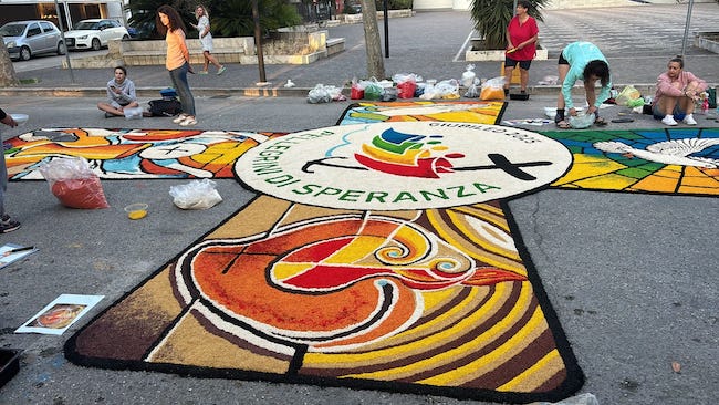 infiorata giulianova 2025