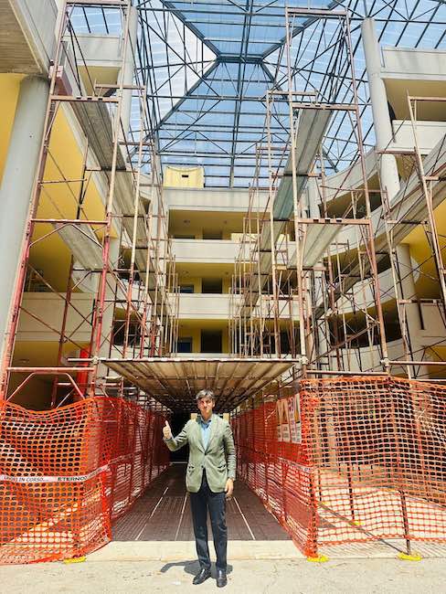 lavori tetto edificio via nenni