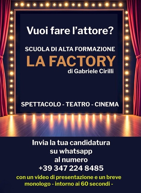 loc. iscrizione La Factory