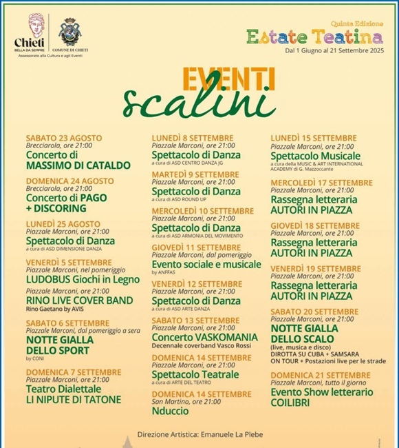 Eventi scalini