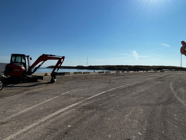 Dragaggio, al via allestimento vasca di stoccaggio temporanea
