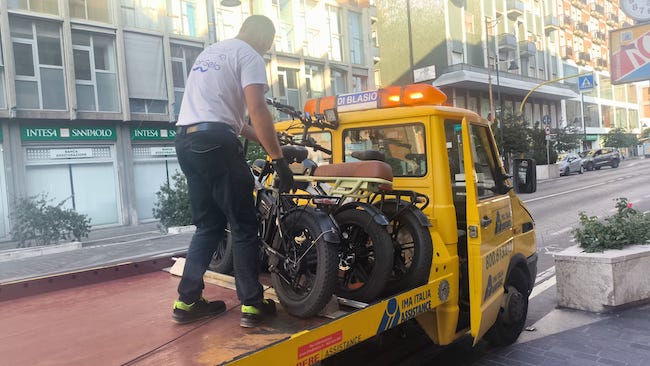 controllo bici elettriche