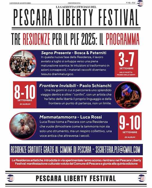pescara liberty festival 2025