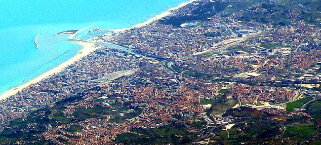 pescara veduta aerea