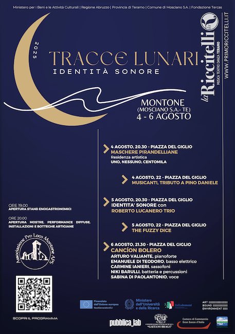 tracce lunari 2025