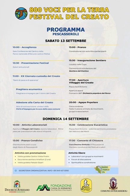 festival del Creato