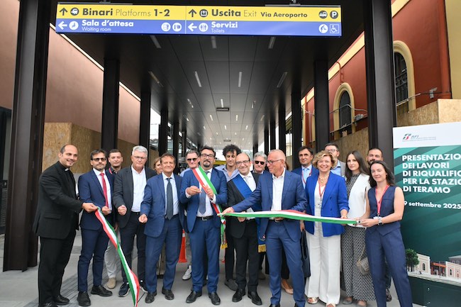 inaugurazione stazione teramo