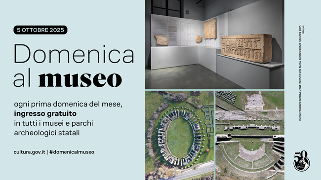 Domenica al Museo 5 ottobre 2025