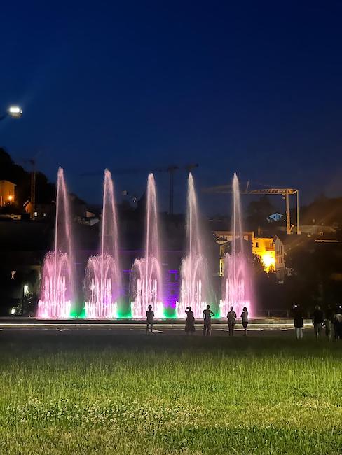 fontane danzanti montorio