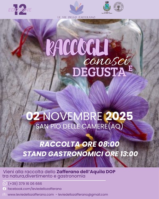 Raccogli. conosci, degusta 2025