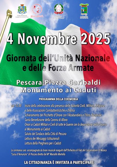 4 novembre 2025 pescara