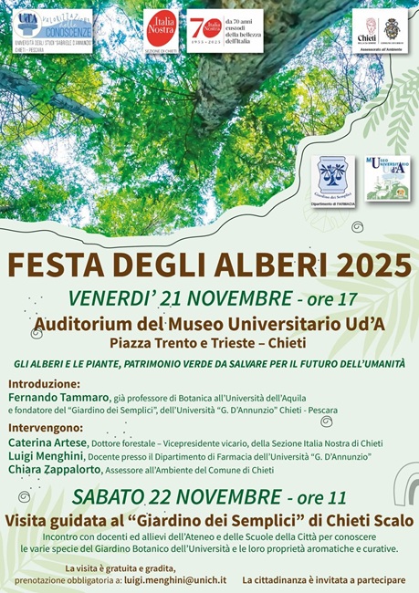 Locandina - Festa degli Alberi 2025