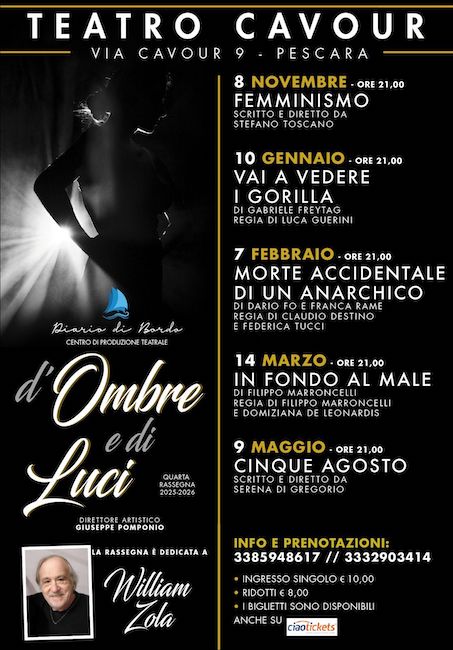 teatro cavour 2025-2026