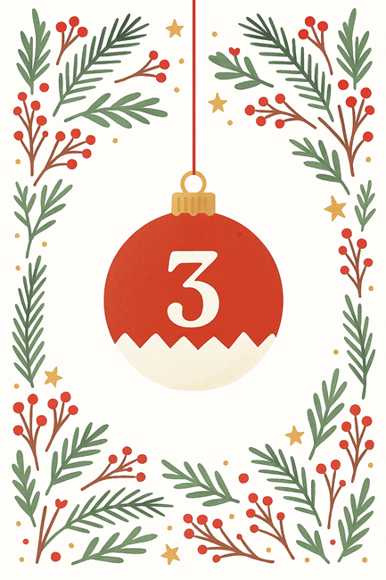 giorno 3 calendario Avvento