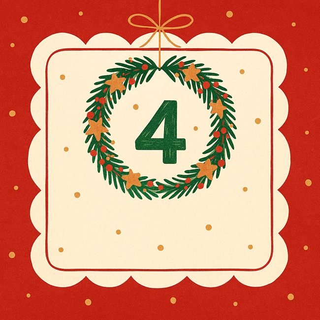 giorno 4 calendario Avvento