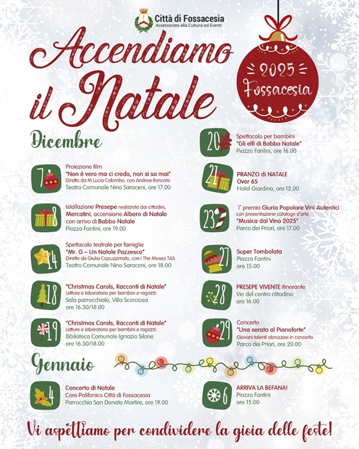 Natale 2025 Fossacesia