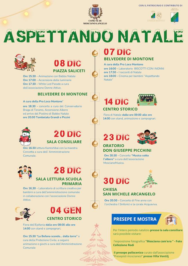 aspettando natale mosciano 2025