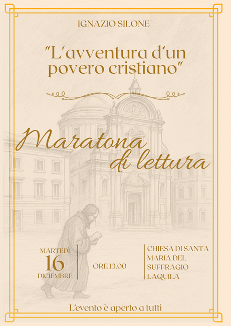 Maratona di lettura Ignazio Silone