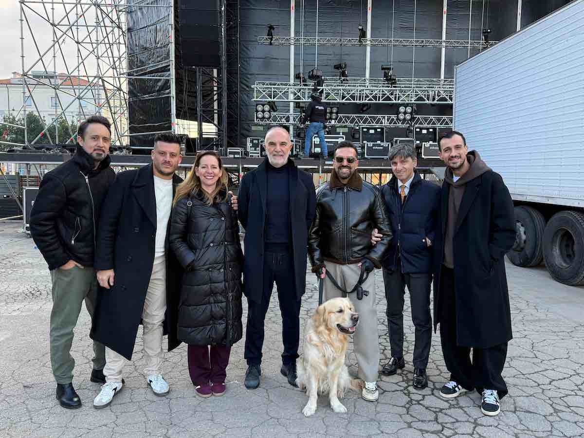 sindaco masci, assessori cremonese e zamparelli, scena muta