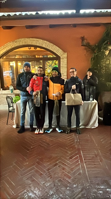 Podio Trial della Befana