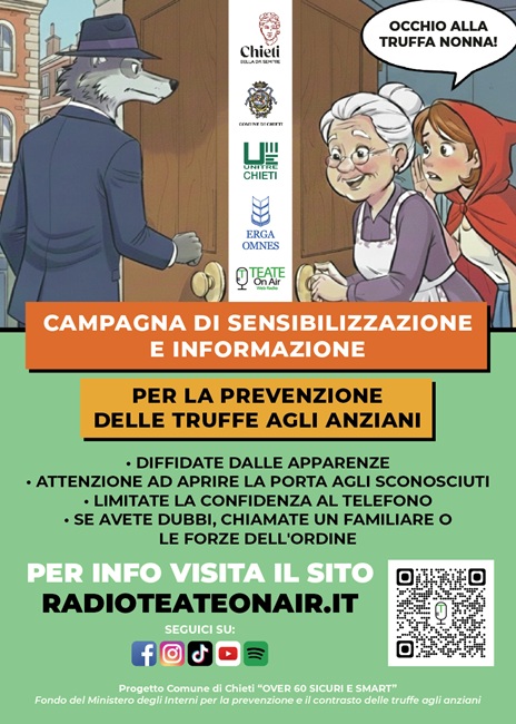 campagna anti-truffa agli anziani chieti
