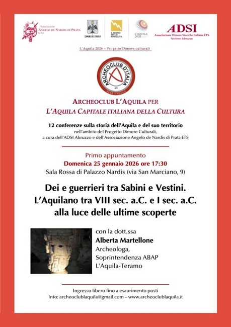 dimore storiche L'Aquila capitale della Cultura