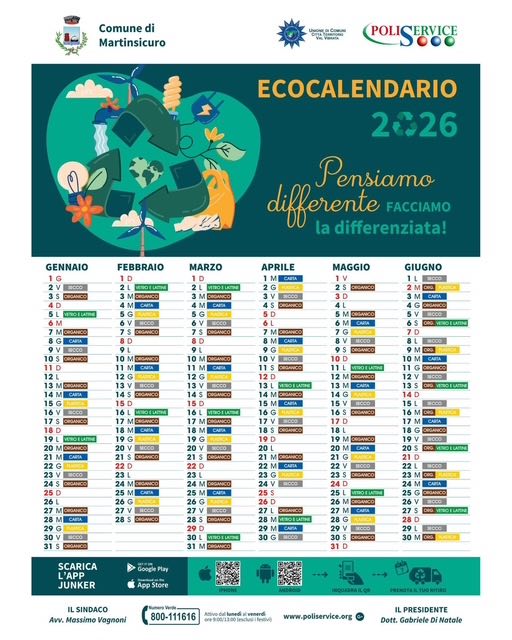 ecocalendario rifiuti 2026 martinsicuro