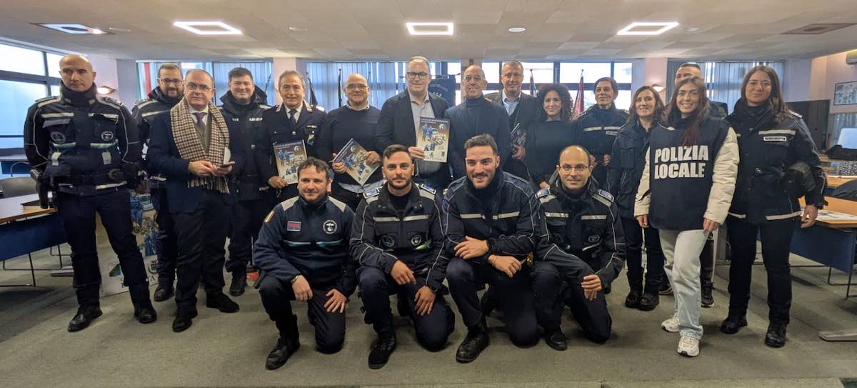 presentazione calendario polizia 2026 montesilvano