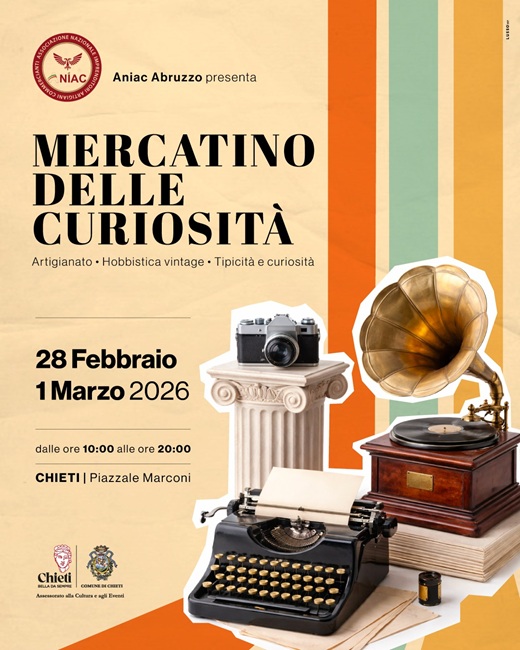 Mercatino curiosita Chieti
