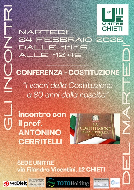 conferenza UniTre 80 anni Costituzione