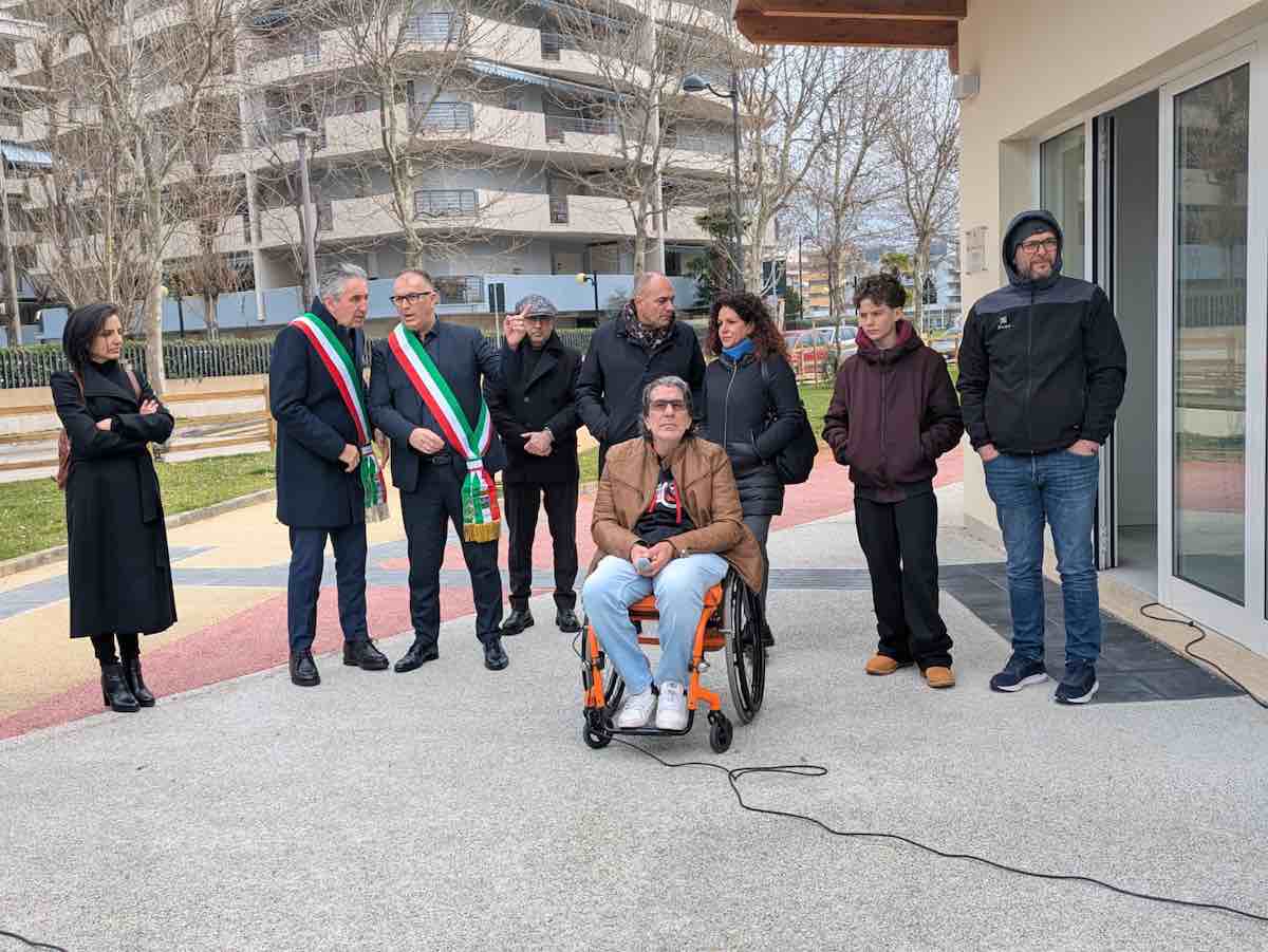 inaugurazione parco di zio