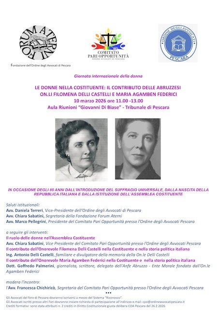 le donne nella costituente 10 marzo 2026