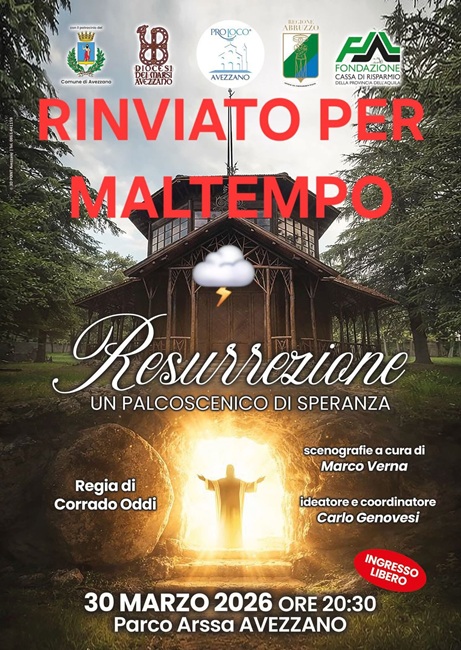 resurrezione rinvio
